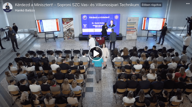 Múlt héten Sopronba látogatott